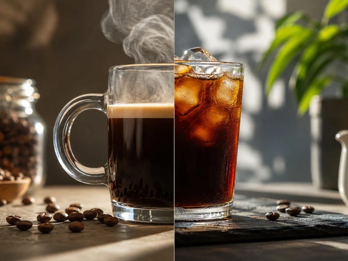 Сравнение Cold Brew и кофе со льдом — горячий и холодный кофе