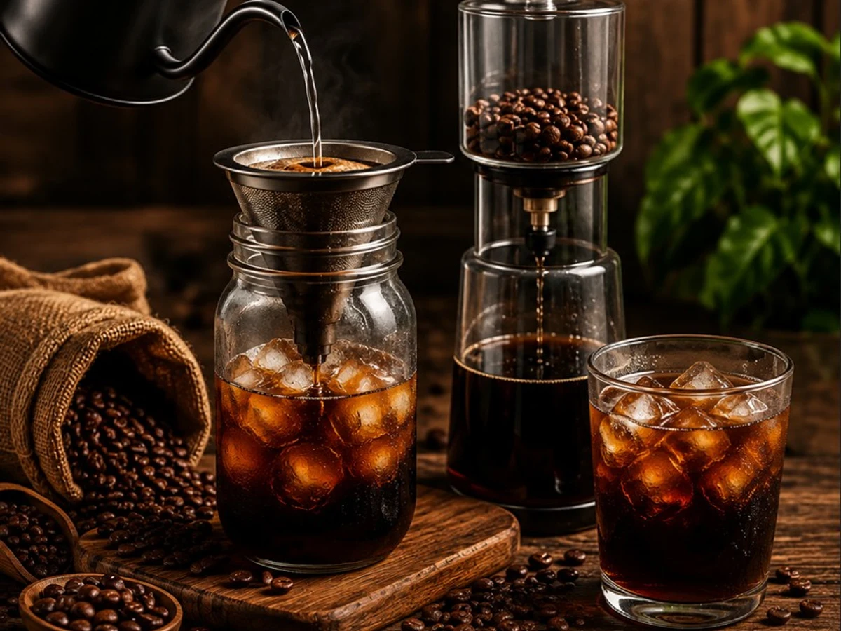 Как приготовить холодный кофе дома — Cold Brew и кофе со льдом